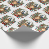 Kerstlantaarn Cadeaupapier (Hoek)