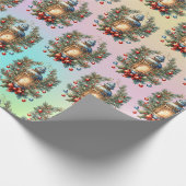 Kerstlantaarn Cadeaupapier (Hoek)
