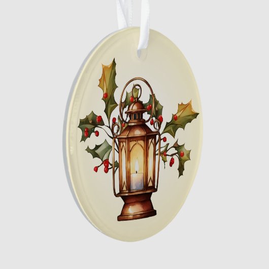 Kerstlantaarn Ornament (voorkant)