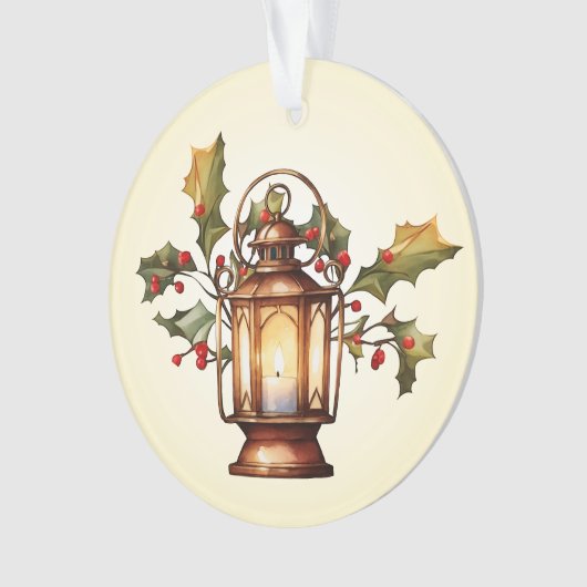 Kerstlantaarn Ornament (voorkant)