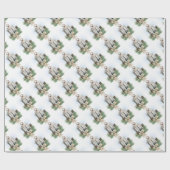 Kerstlantaarns Cadeaupapier (Vlak)