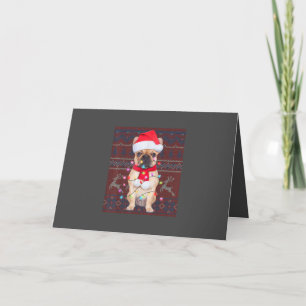 Kerstlantaarns lantaarnend Hondenliefhebber Feestdagen Kaart