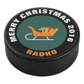 kerstlantaarnvormig hoesje met een zakdoek hockey puck (3/4)