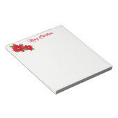 kerstlaptop notitieblok (Schuin)