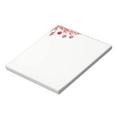 kerstlaptop notitieblok (Linkerzijde)