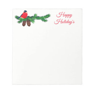 kerstlaptop notitieblok
