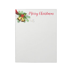 kerstlaptop notitieblok