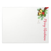 kerstlaptop notitieblok (Voorkant)