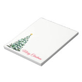 kerstlaptop notitieblok (Linkerzijde)