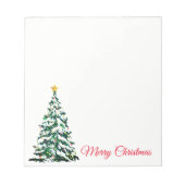 kerstlaptop notitieblok (Voorkant)