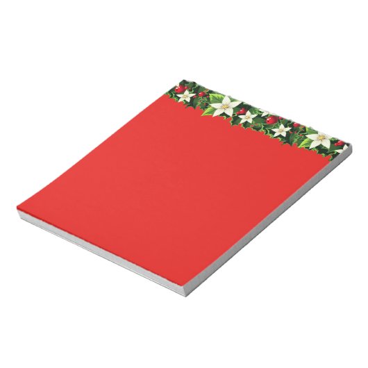 kerstlaptop notitieblok (Linkerzijde)