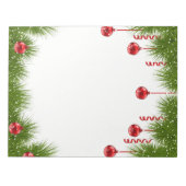 kerstlaptop notitieblok (Voorkant)