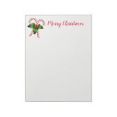 kerstlaptop notitieblok (Linkerzijde)