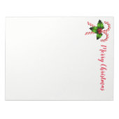 kerstlaptop notitieblok (Voorkant)