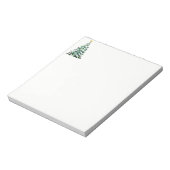 kerstlaptop notitieblok (Linkerzijde)