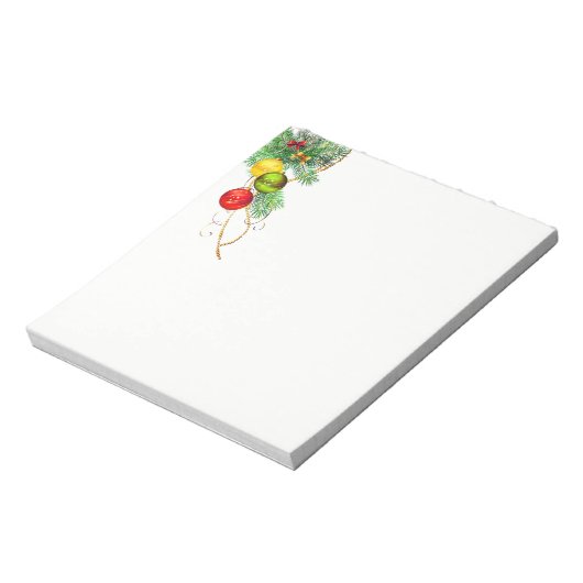 kerstlaptop notitieblok (Linkerzijde)