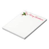 kerstlaptop notitieblok (Linkerzijde)