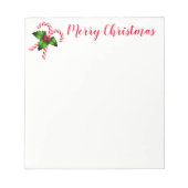 kerstlaptop notitieblok (Voorkant)