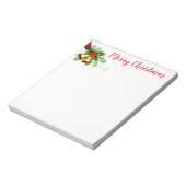 kerstlaptop notitieblok (Linkerzijde)