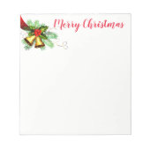 kerstlaptop notitieblok (Voorkant)