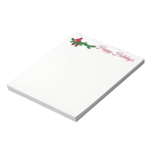 kerstlaptop notitieblok (Linkerzijde)