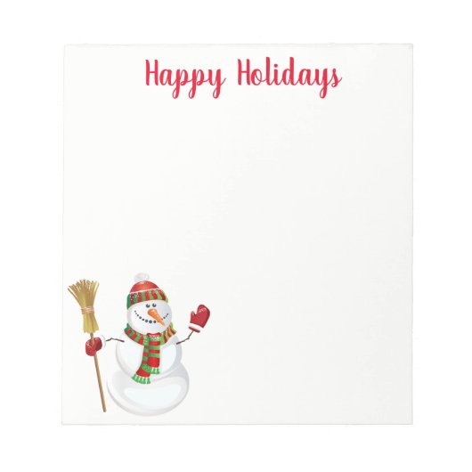 kerstlaptop notitieblok (Voorkant)