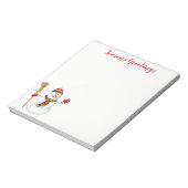 kerstlaptop notitieblok (Linkerzijde)