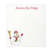 kerstlaptop notitieblok (Voorkant)