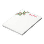 kerstlaptop notitieblok (Linkerzijde)