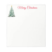 kerstlaptop notitieblok (Voorkant)