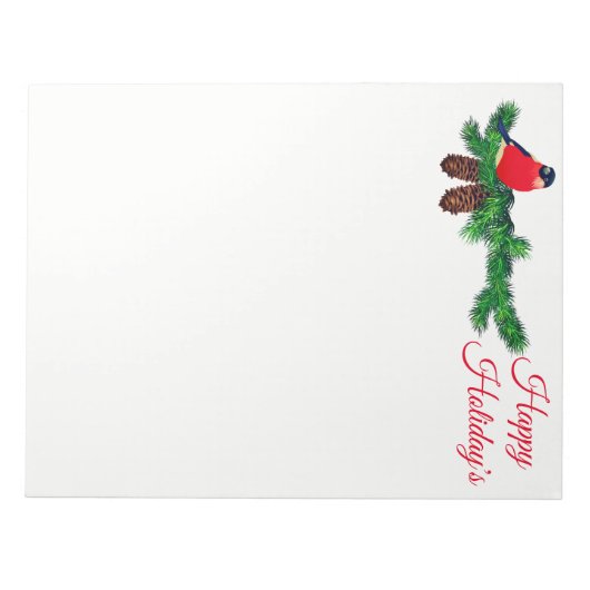 kerstlaptop notitieblok (Voorkant)