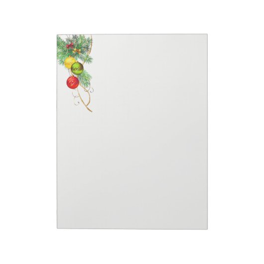 kerstlaptop notitieblok (Linkerzijde)