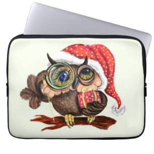 kerstlaptophoes met cadeautjes voor cadeautjes en  laptop sleeve