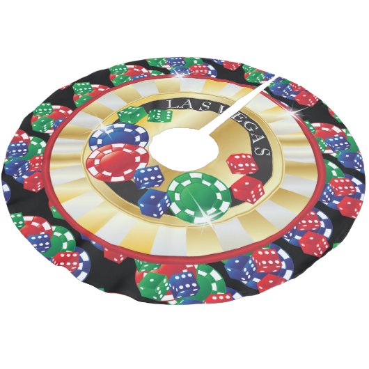 Kerstlas Vegas Style Kerstboom Rok (Gekanteld)