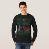 Kerstlassen lassen lelijke kerstkeuken t-shirt (Voorkant volledig)