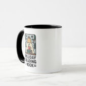 Kerstleeshoek Koffie Mok (Voorkant links)
