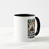 Kerstleeshoek Koffie Mok (Voorkant rechts)