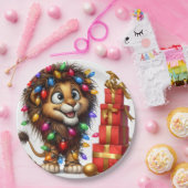 Kerstleeuw Borden Papieren Bordje (Feest)