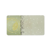 Kerstlefstalen retourneren adreslabels - etiket (Voorkant)