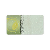 Kerstlefstalen retourneren adreslabels - etiket (Voorkant)