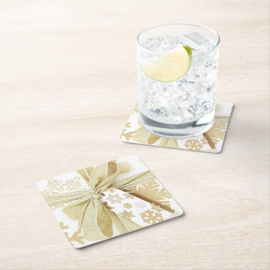 Kerstlegantie Kartonnen Onderzetters (Insitu)