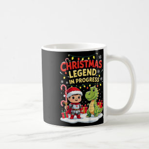 Kerstlegende in Uitvoering Schattige Kerst Ridder Koffiemok