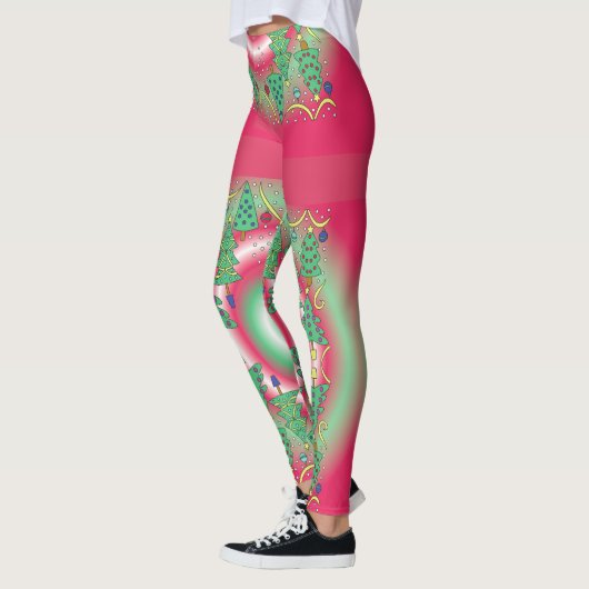Kerstlegging met patroon leggings (Links)