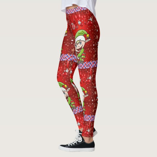kerstLeggings, Elf Leggings (Links)