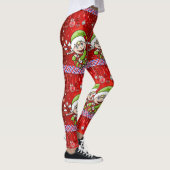 kerstLeggings, Elf Leggings (Rechts)