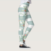 kerstLeggings Green Holly Leggings (Rechts)