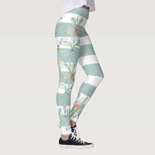 kerstLeggings Green Holly Leggings (Rechts)
