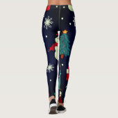 kerstLeggings Leggings (Achterkant)