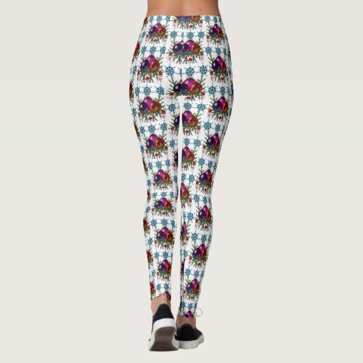 kerstLeggings Leggings (Achterkant)