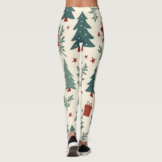 kerstLeggings Leggings (Achterkant)